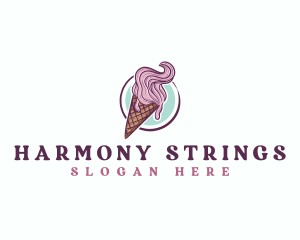 Gelato Ice Cream logo design