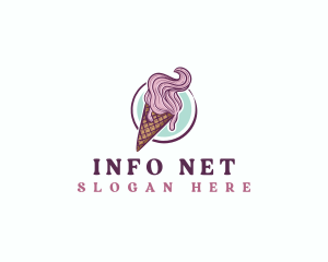 Gelato Ice Cream logo design