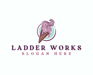 Gelato Ice Cream logo design