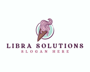 Gelato Ice Cream logo design