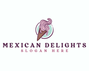 Gelato Ice Cream logo design