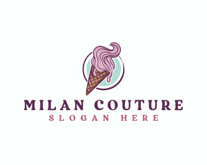 Gelato Ice Cream logo design