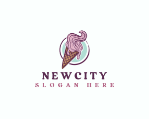 Gelato Ice Cream logo design