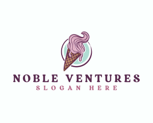 Gelato Ice Cream logo design