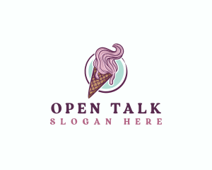 Gelato Ice Cream logo design