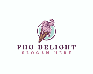 Gelato Ice Cream logo design