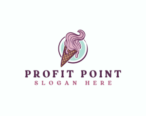 Gelato Ice Cream logo design