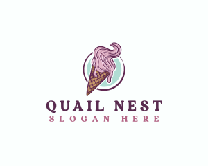 Gelato Ice Cream logo design