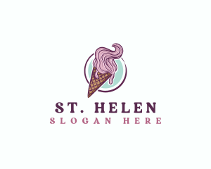 Gelato Ice Cream logo design