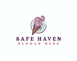 Gelato Ice Cream logo design