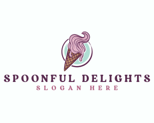 Gelato Ice Cream logo design