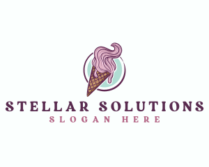 Gelato Ice Cream logo design