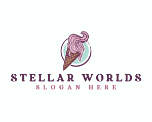 Gelato Ice Cream logo design