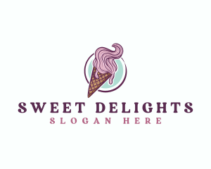 Gelato Ice Cream logo design