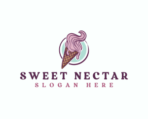 Gelato Ice Cream logo design