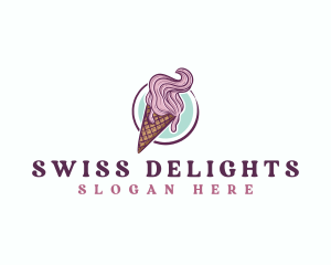 Gelato Ice Cream logo design