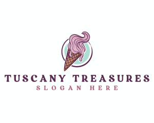 Gelato Ice Cream logo design