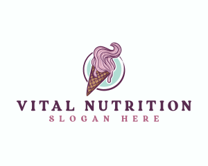 Gelato Ice Cream logo design