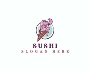 Gelato Ice Cream logo design