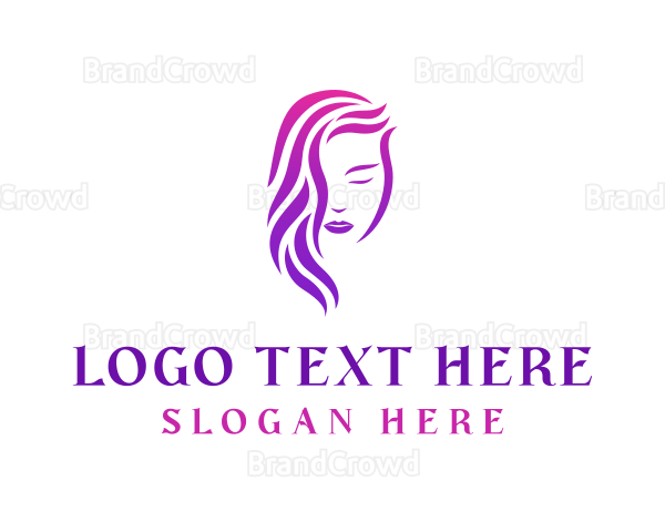 Beauty Woman Cosmetics Logo