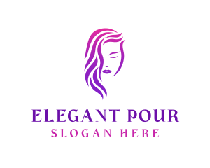 Beauty Woman Cosmetics logo design