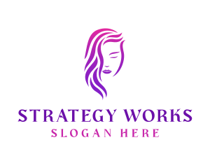 Beauty Woman Cosmetics logo design