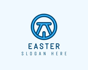 Modern Letter A Company  Logo