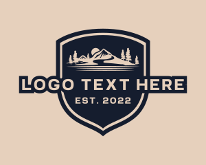 Tourist - Mountain Crest Travel logo design