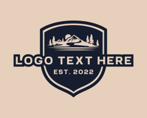 Landscape - Mountain Crest Travel logo design