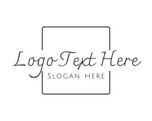 Classic - Thin Script Beauty logo design