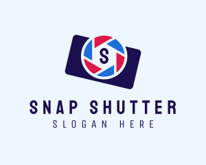 Shutter - Camera Shutter Photography logo design