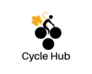 Bike - Grape Bike Vineyard logo design