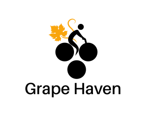 Vineyard - Grape Bike Vineyard logo design
