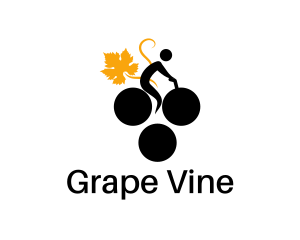 Grape - Grape Bike Vineyard logo design