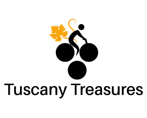 Tuscany - Grape Bike Vineyard logo design