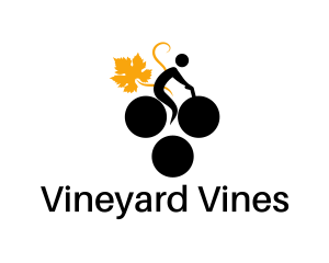 Grapevine - Grape Bike Vineyard logo design