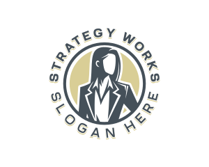 Consultancy - Executive Woman Supervisor logo design