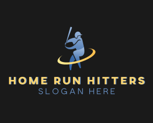 Baseball - Baseball Athlete Player logo design