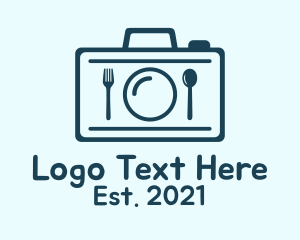 Photo Editor - Blue Food Photography logo design