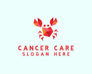 Cancer - Crystal Crab Restaurant logo design