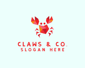 Crystal Crab Restaurant logo design