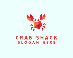 Crab - Crystal Crab Restaurant logo design