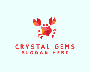 Crystal Crab Restaurant logo design