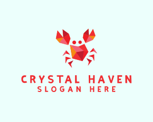 Crystal Crab Restaurant logo design