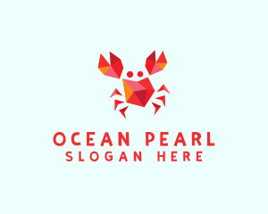 Shellfish - Crystal Crab Restaurant logo design