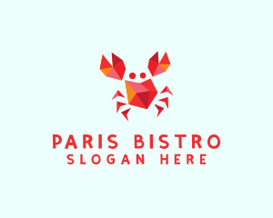 Crystal Crab Restaurant logo design