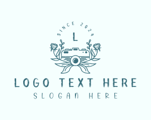 Vlogging - Vintage Camera Studio logo design