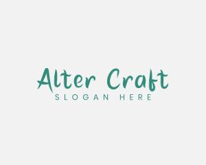 Generic Green Craft  logo design