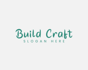 Generic Green Craft  logo design