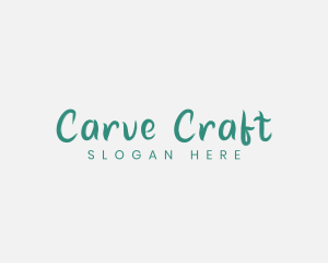 Generic Green Craft  logo design